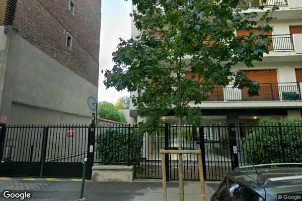 Vue Google Street View du 1 Rue Pauline Borghese