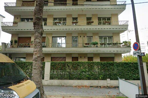 Vue Google Street View du 10 Rue Pauline Borghese
