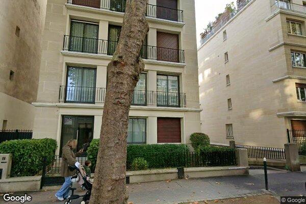 Vue Google Street View du 11BIS Rue Pauline Borghese