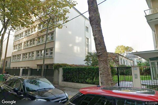 Vue Google Street View du 12 Rue Pauline Borghese