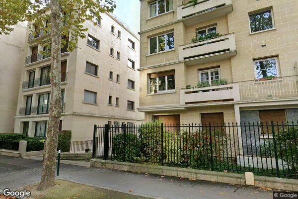 Vue Google Street View du 13 Rue Pauline Borghese