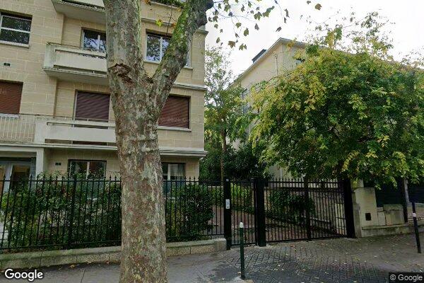 Vue Google Street View du 15 Rue Pauline Borghese