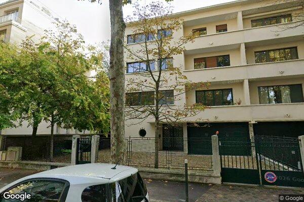 Vue Google Street View du 17 Rue Pauline Borghese