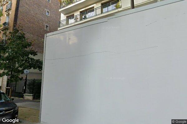 Vue Google Street View du 18 Rue Pauline Borghese