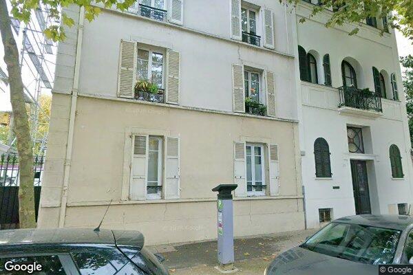 Vue Google Street View du 31 Rue Pauline Borghese