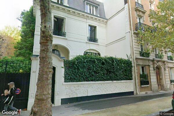 Vue Google Street View du 32 Rue Pauline Borghese