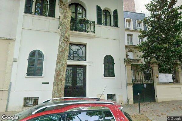 Vue Google Street View du 33 Rue Pauline Borghese