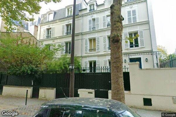 Vue Google Street View du 36 Rue Pauline Borghese