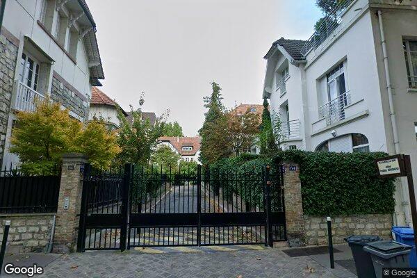 Vue Google Street View du 4 Rue Pauline Borghese