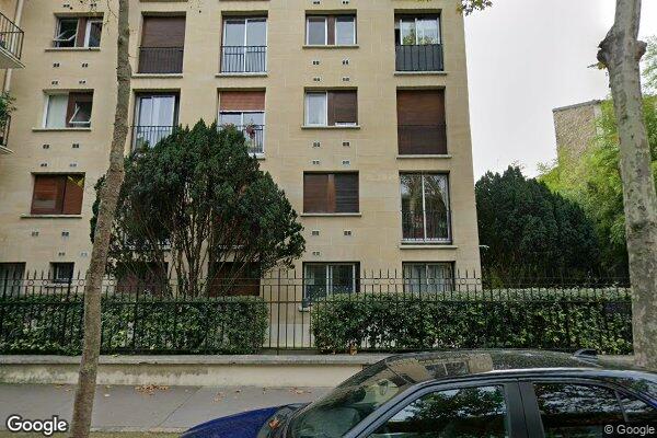 Vue Google Street View du 47 Rue Pauline Borghese