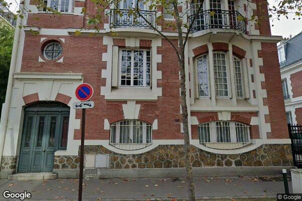 Vue Google Street View du 49 Rue Pauline Borghese