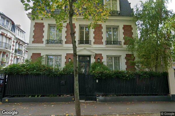 Vue Google Street View du 53 Rue Pauline Borghese