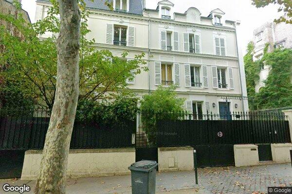 Vue Google Street View du 6 Rue Pauline Borghese