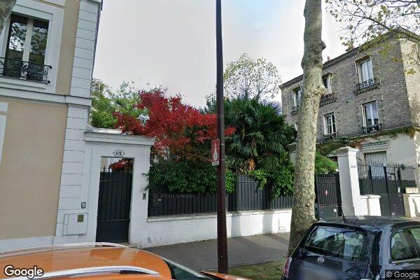 Vue Google Street View du 60BIS Rue Pauline Borghese