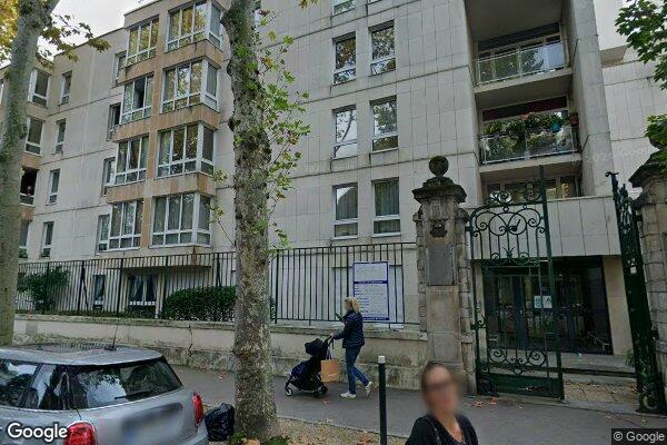 Vue Google Street View du 61 Rue Pauline Borghese