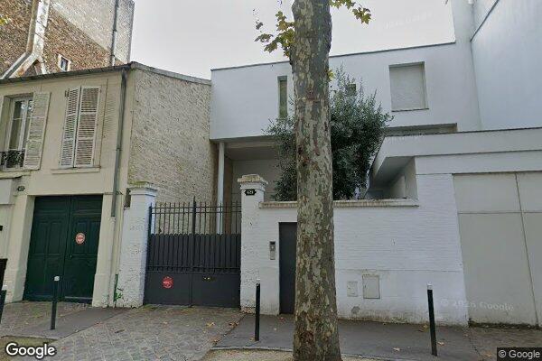 Vue Google Street View du 69 Rue Pauline Borghese