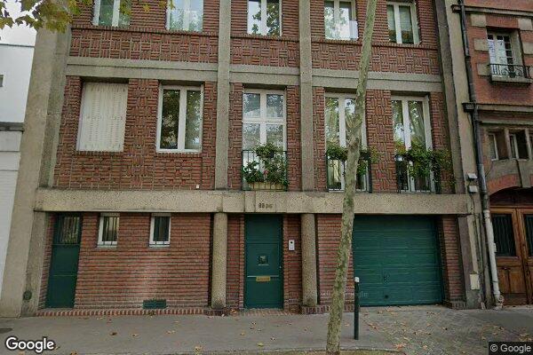 Vue Google Street View du 69BIS Rue Pauline Borghese