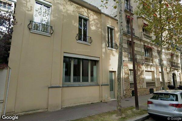 Vue Google Street View du 76 Rue Pauline Borghese
