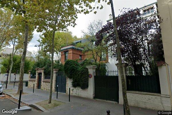 Vue Google Street View du 78 Rue Pauline Borghese