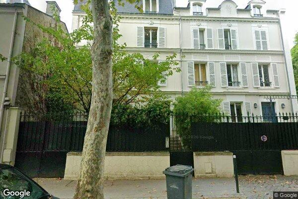 Vue Google Street View du 8 Rue Pauline Borghese