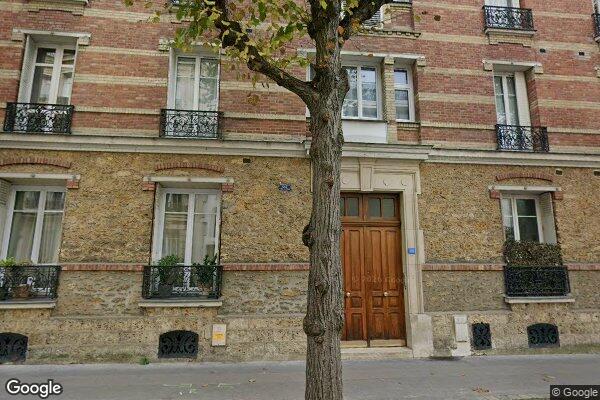 Vue Google Street View du 101 Rue Perronet