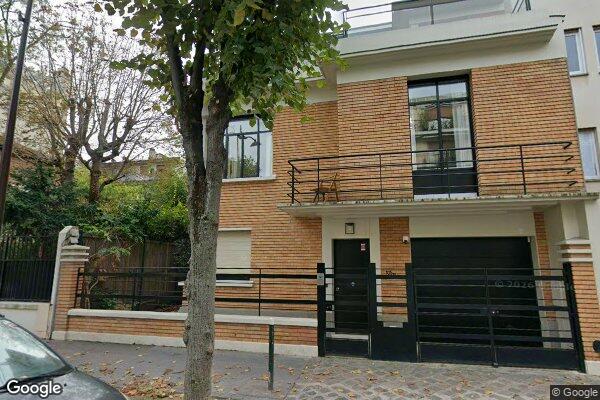 Vue Google Street View du 105BIS Rue Perronet
