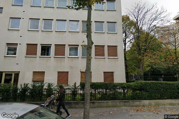 Vue Google Street View du 107 Rue Perronet