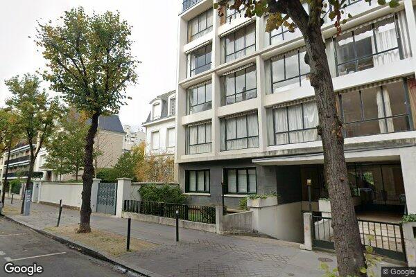 Vue Google Street View du 114 Rue Perronet