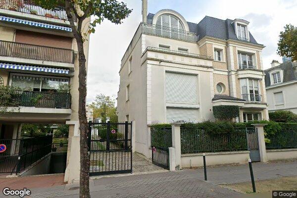 Vue Google Street View du 118 Rue Perronet