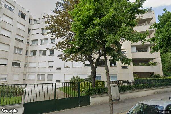 Vue Google Street View du 12 Rue Perronet