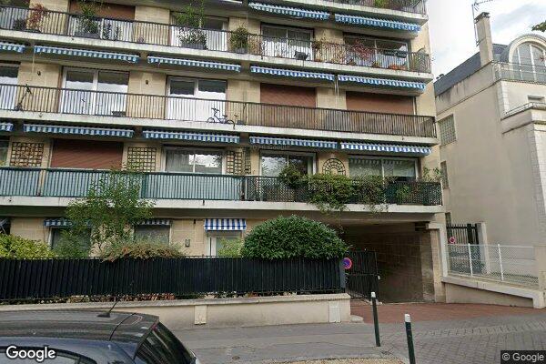 Vue Google Street View du 120 Rue Perronet