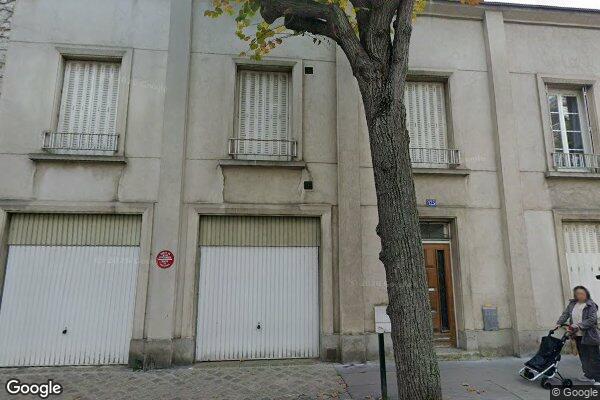 Vue Google Street View du 125 Rue Perronet