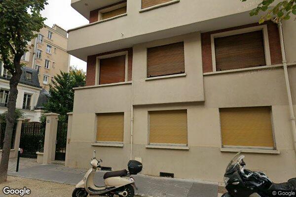 Vue Google Street View du 126 Rue Perronet
