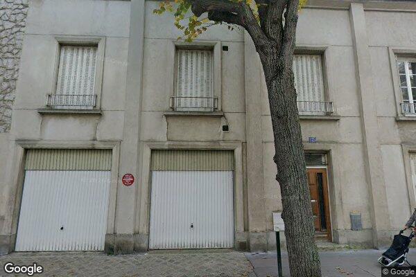Vue Google Street View du 127 Rue Perronet