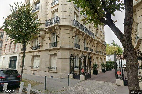 Vue Google Street View du 130BIS Rue Perronet
