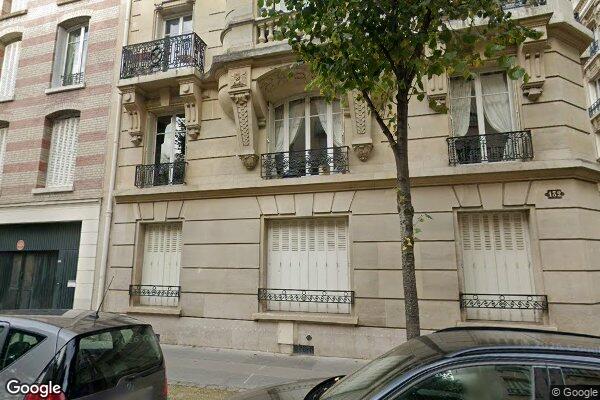 Vue Google Street View du 132 Rue Perronet