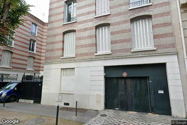Vue Google Street View du 134 Rue Perronet