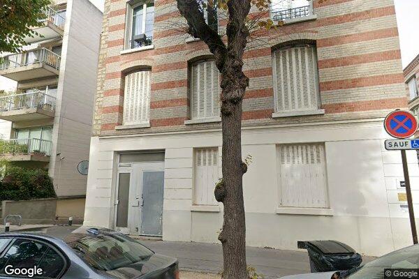 Vue Google Street View du 136 Rue Perronet