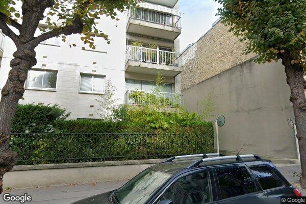 Vue Google Street View du 138 Rue Perronet