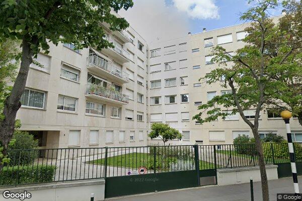 Vue Google Street View du 14 Rue Perronet