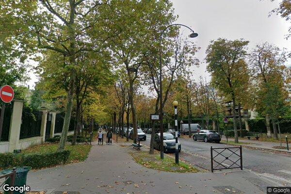 Vue Google Street View du 141 Rue Perronet