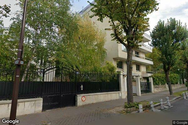 Vue Google Street View du 146 Rue Perronet