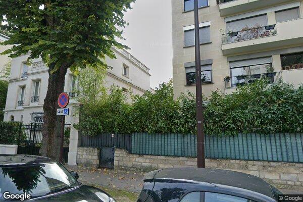 Vue Google Street View du 149 Rue Perronet