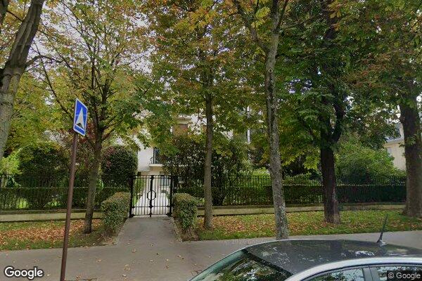 Vue Google Street View du 15 Rue Perronet
