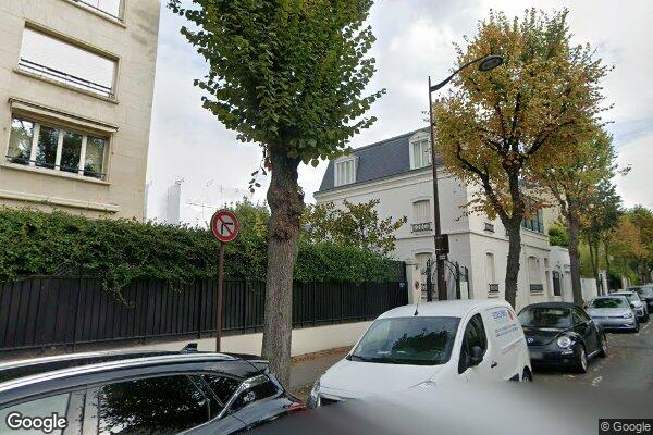 Vue Google Street View du 152BIS Rue Perronet