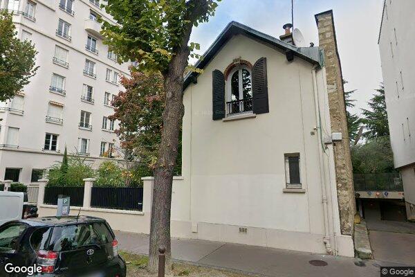 Vue Google Street View du 160 Rue Perronet