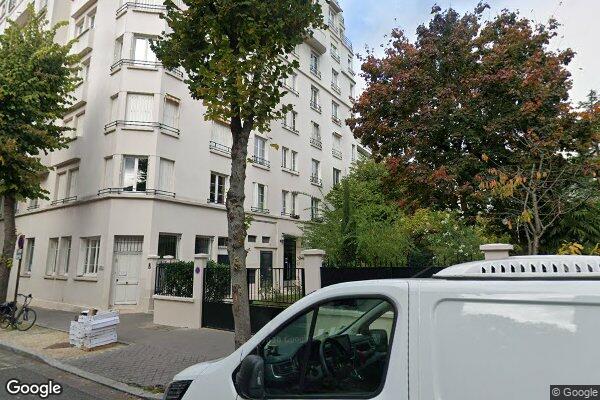 Vue Google Street View du 162 Rue Perronet