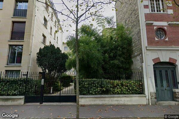 Vue Google Street View du 2 Rue Perronet