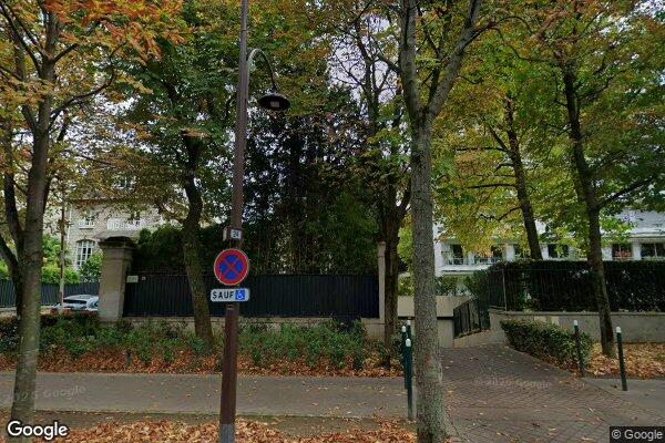 Vue Google Street View du 23 Rue Perronet