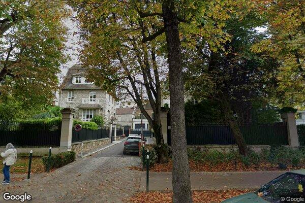 Vue Google Street View du 25 Rue Perronet